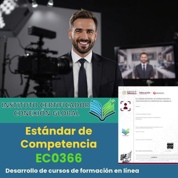 EC066SHOP Estándar de Competencia EC0366 - Desarrollo de cursos de formación en línea